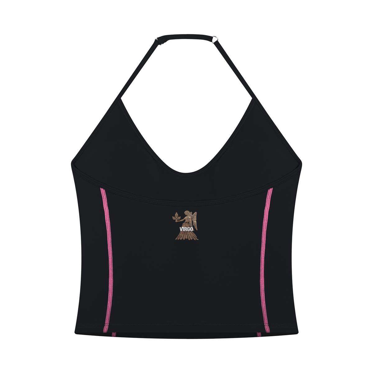 Virgo Women's Halter Neck Yoga Tank Top