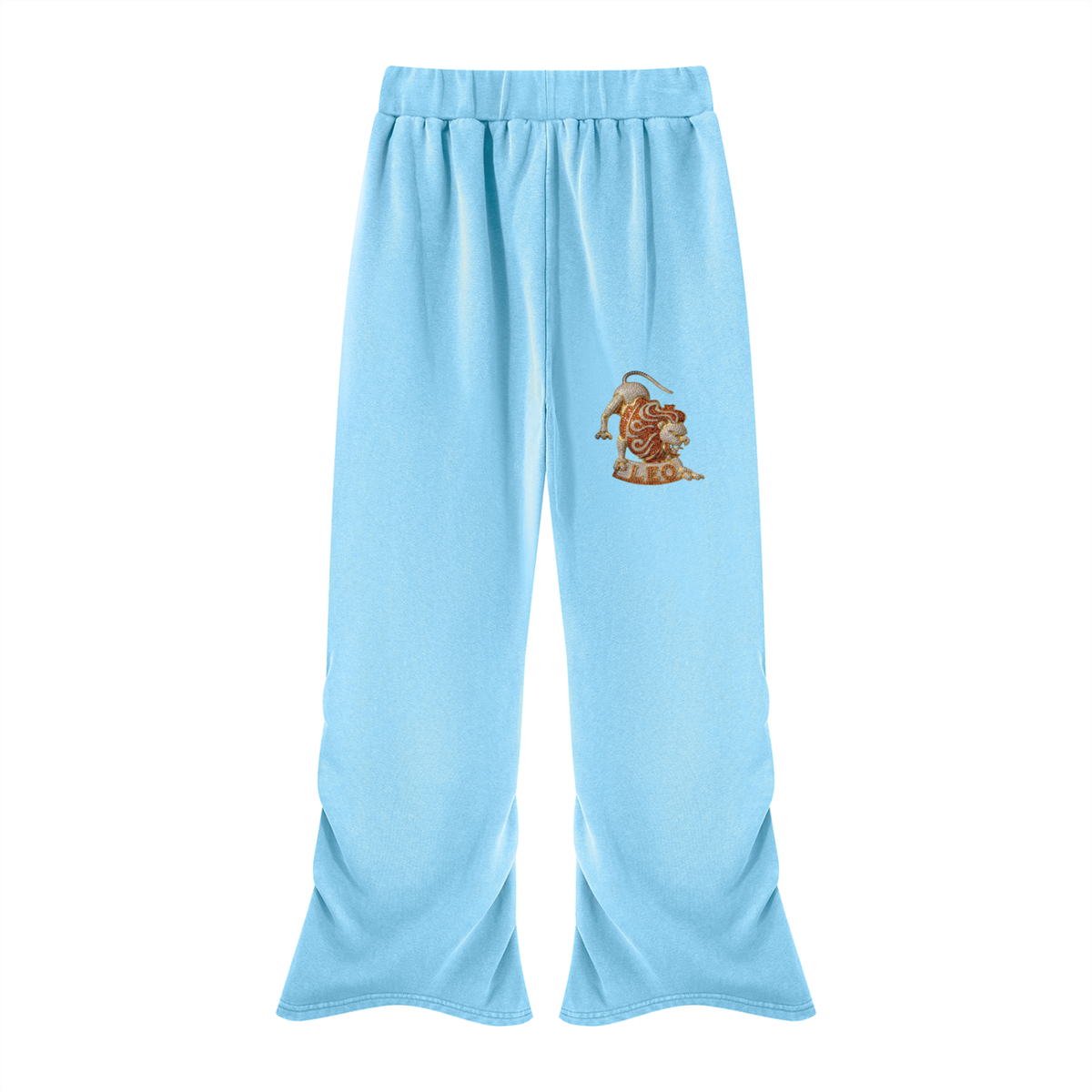 Leo Women’s Vintage Wash Ruched Sweatpants