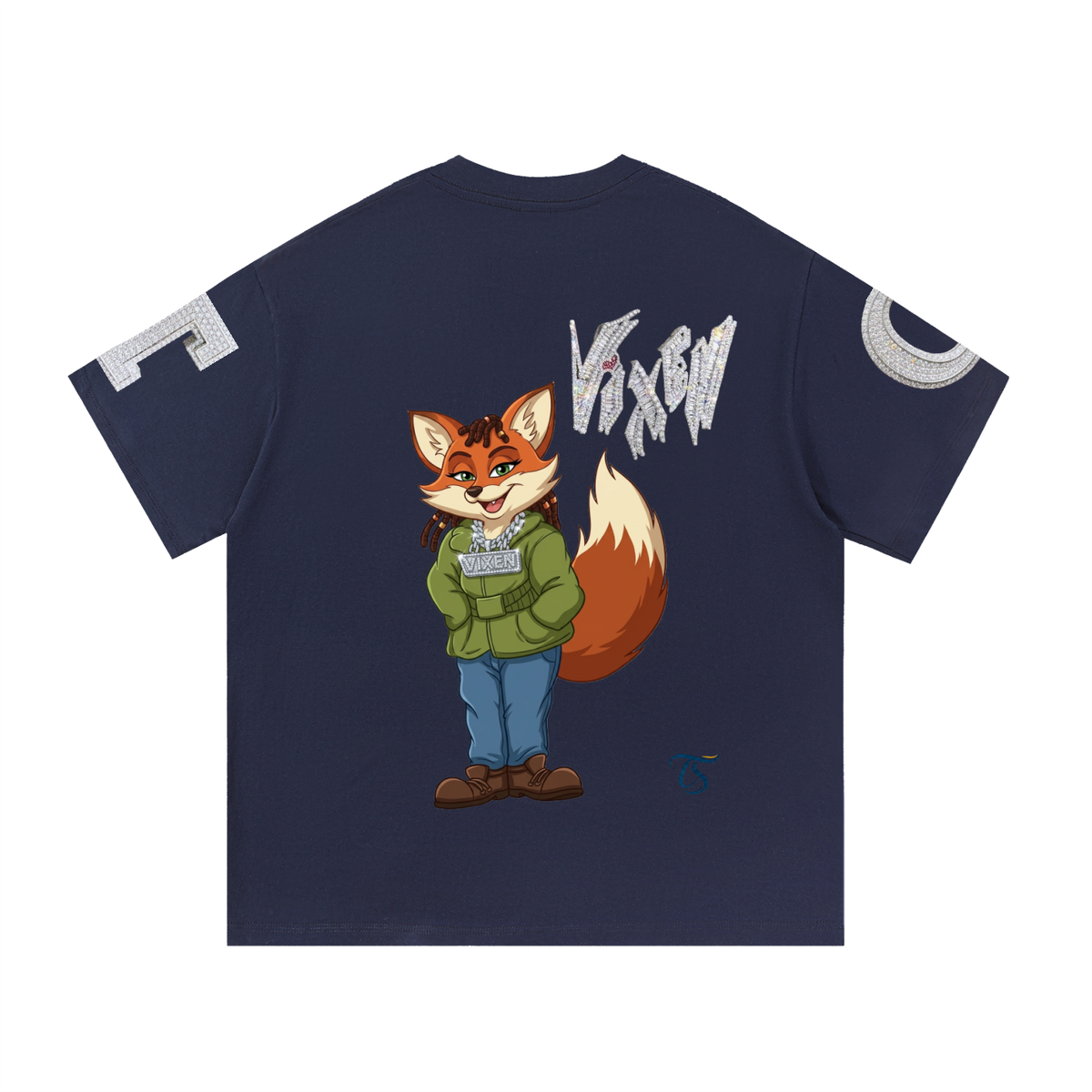 The Crew "VIXEN" Essential Cotton T-Shirt