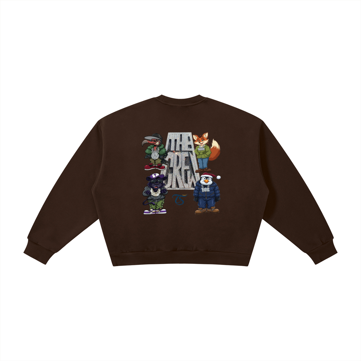 The Crew Boxy Fleece Crewneck Sweatshirt