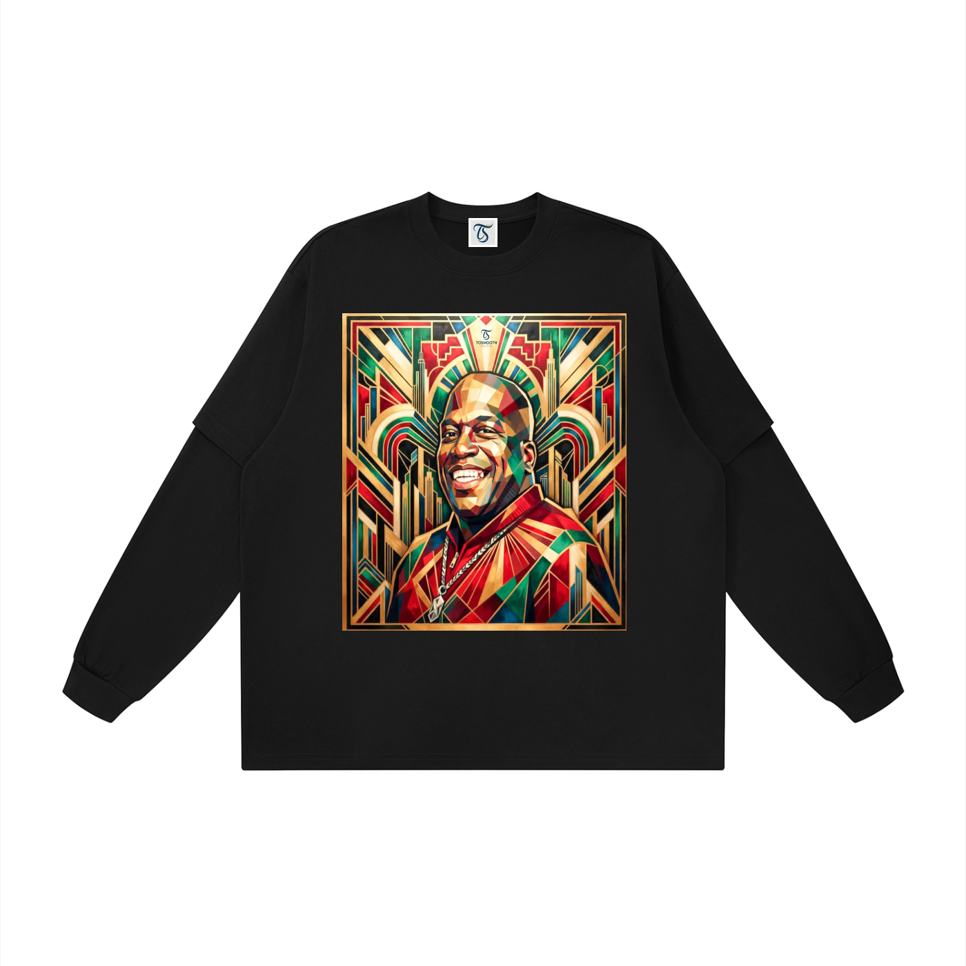 Unisex Layered Oversized T-Shirt