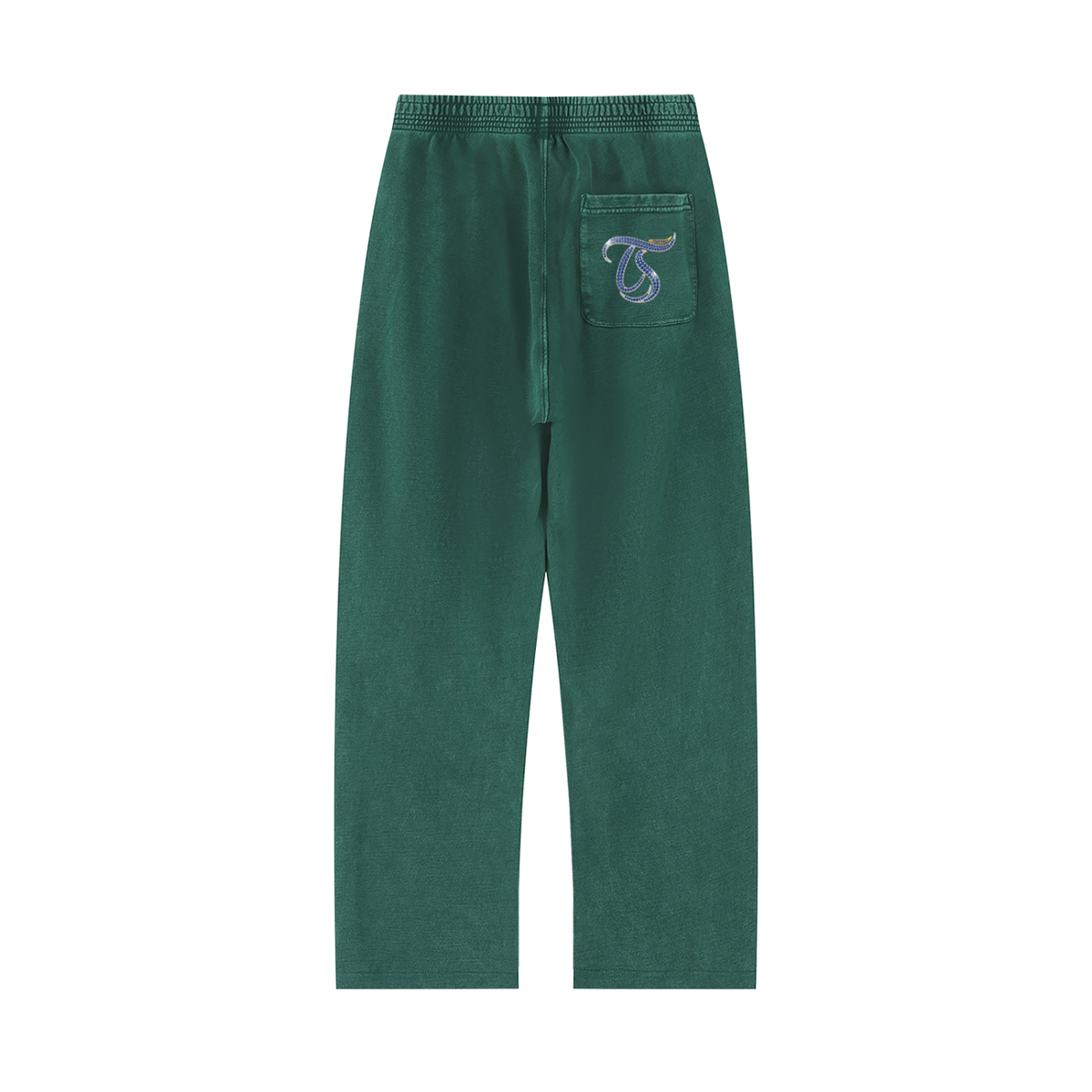 Leo Unisex Mineral Wash Straight Sweatpants