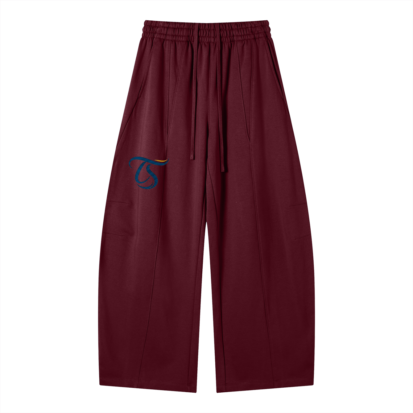 Heavyweight Wide Leg Panel Sweatpants