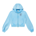 Aquarius Vintage Wash Full Zip Hoodie