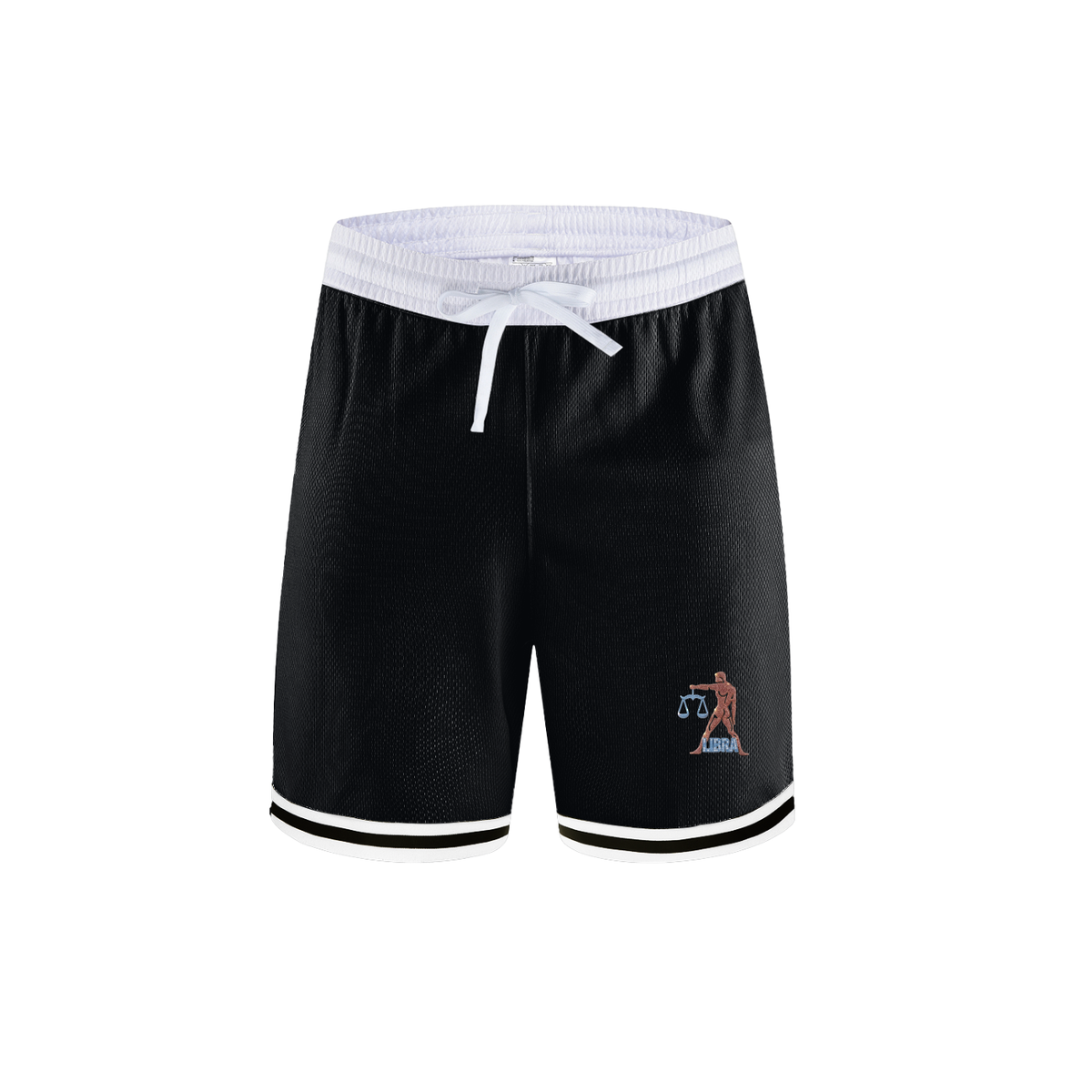 Libra Classic Stripe Trim Basketball Shorts