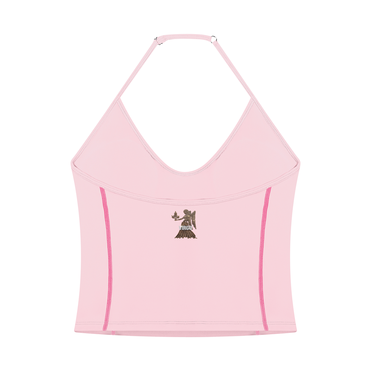 Virgo Women's Halter Neck Yoga Tank Top