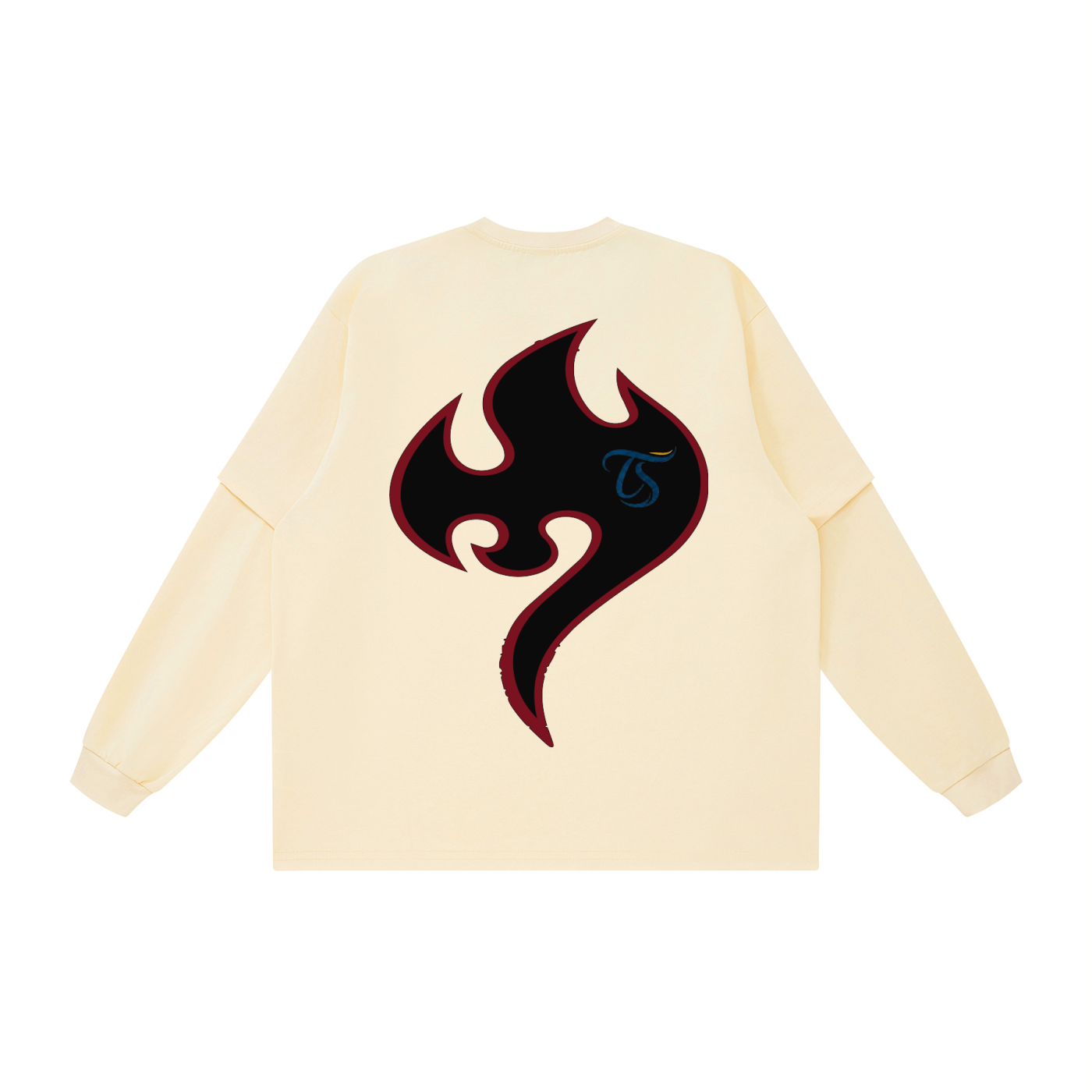 Unisex Layered Oversized T-Shirt