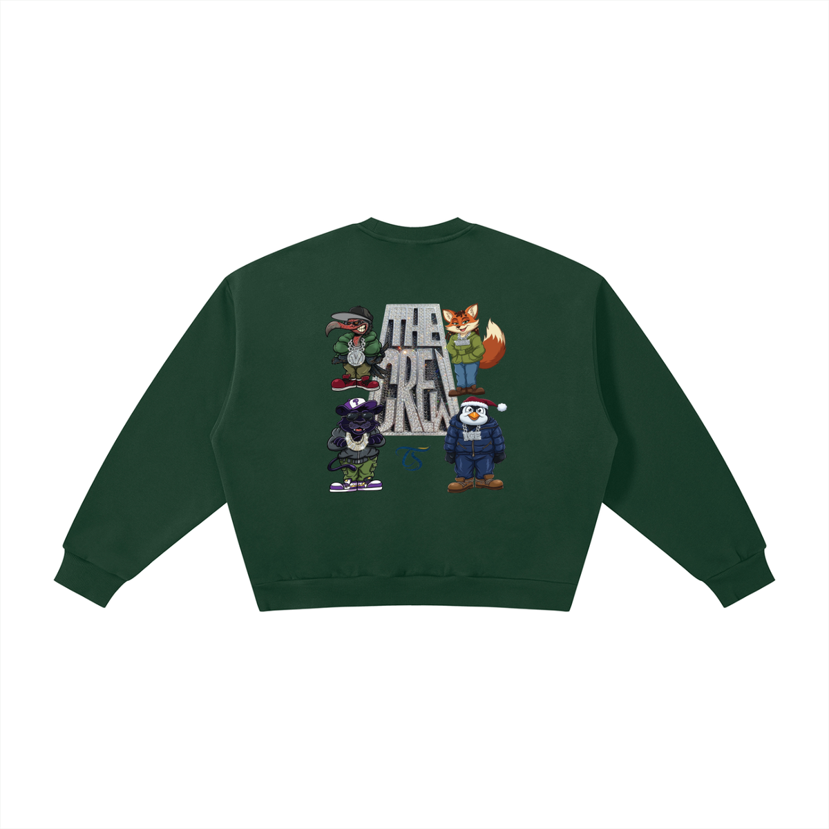 The Crew Boxy Fleece Crewneck Sweatshirt