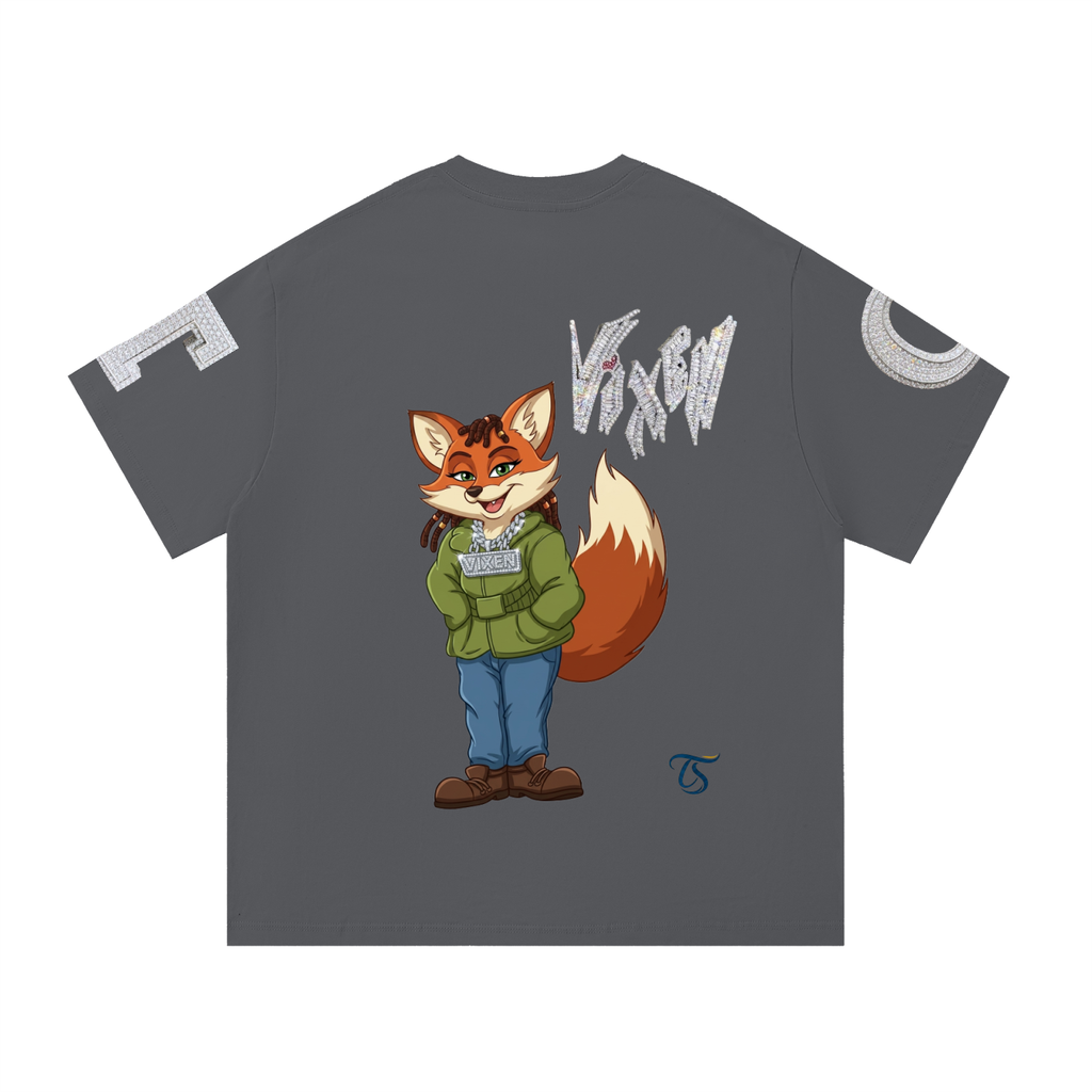 The Crew "VIXEN" Essential Cotton T-Shirt