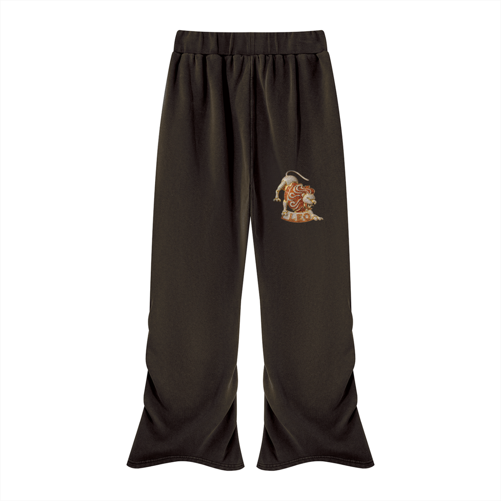 Leo Women’s Vintage Wash Ruched Sweatpants