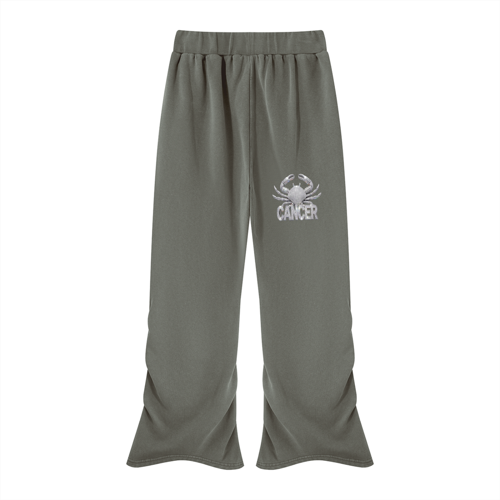 Cancer Women’s Vintage Wash Ruched Sweatpants