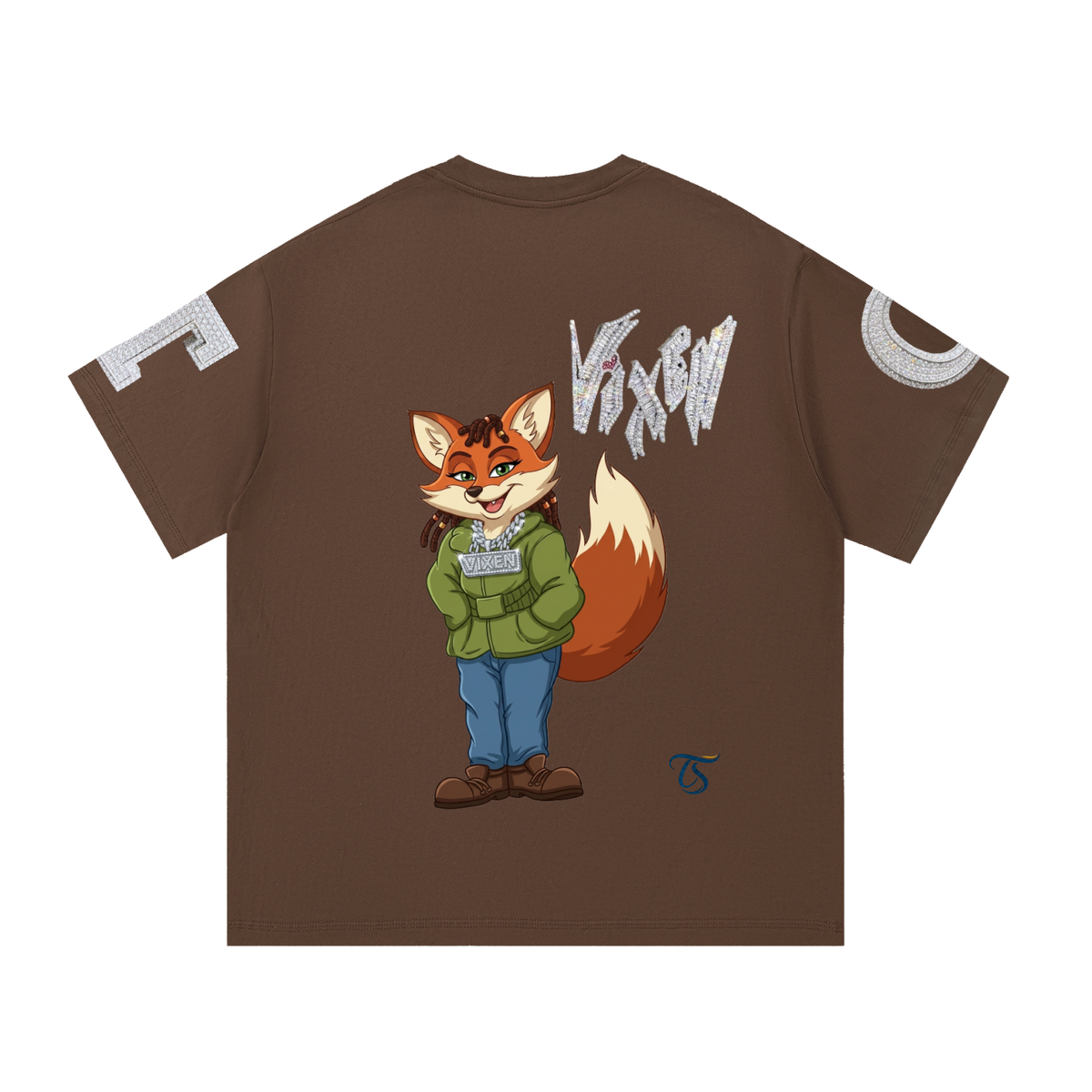 The Crew "VIXEN" Essential Cotton T-Shirt