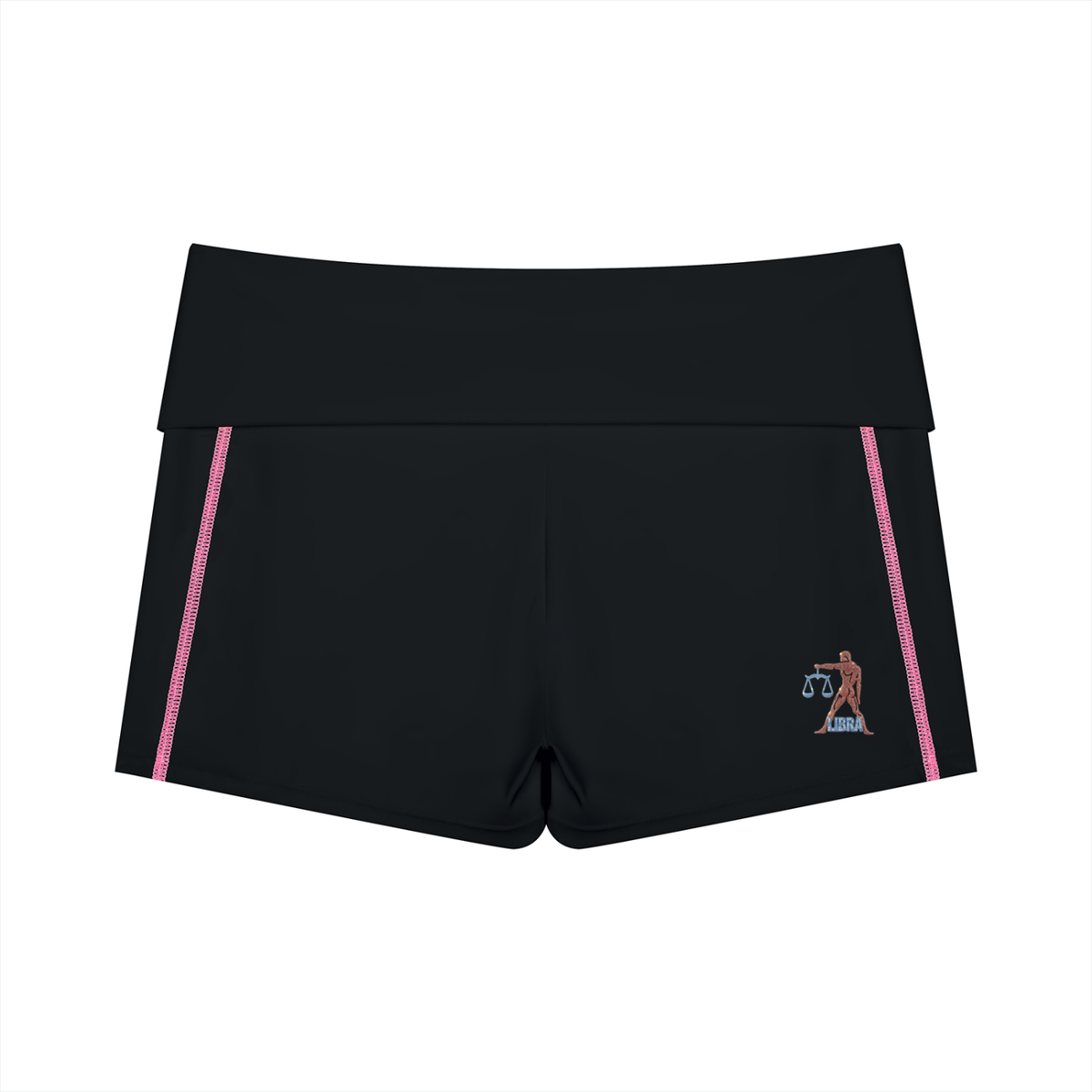 Libra Women's High Waisted Yoga Biker Shorts