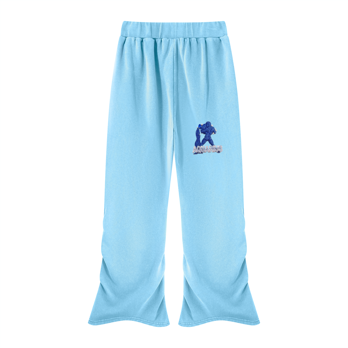 Aquarius Women’s Vintage Wash Ruched Sweatpants