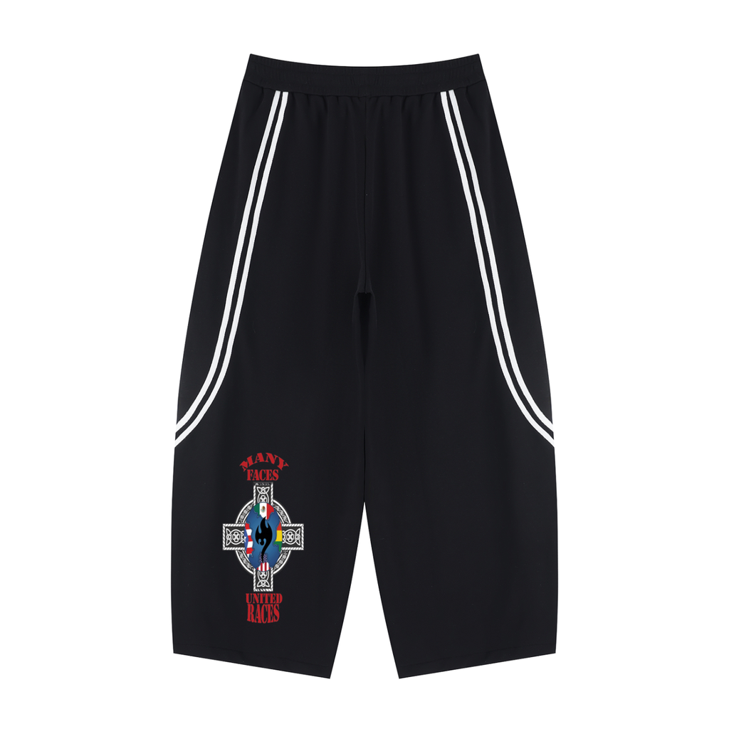 Tosmooth Creations Unisex Wide Leg Piping Sweatpants