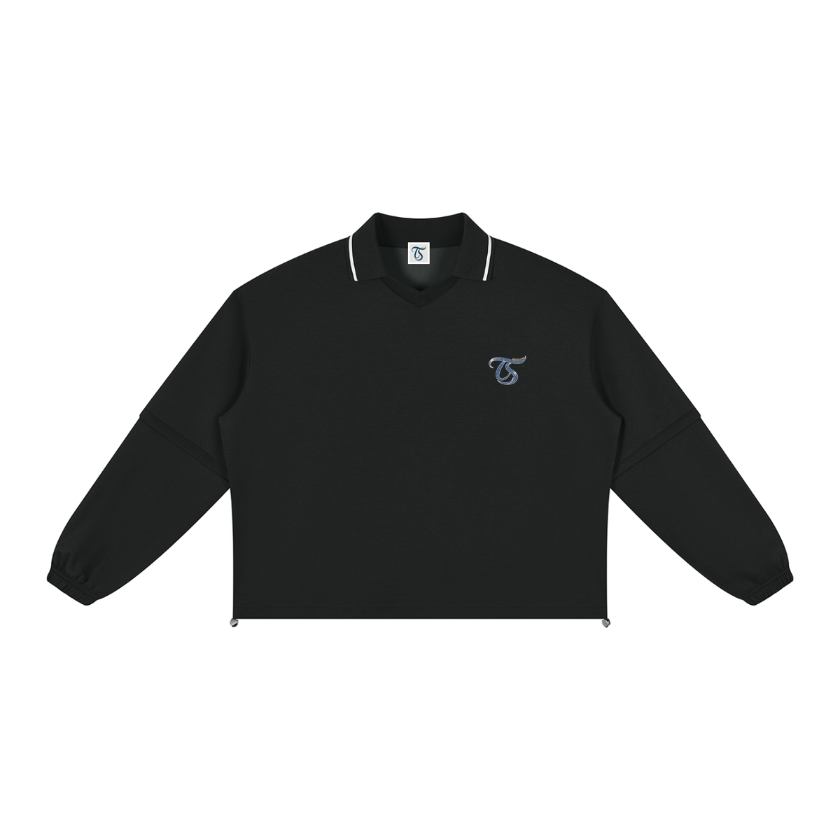 Sagittarius Unisex Boxy Collared Detachable Sweatshirt