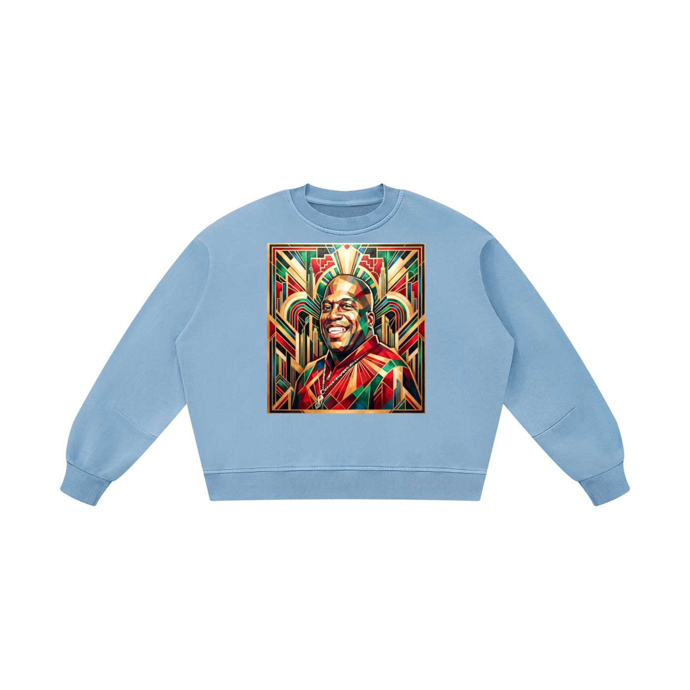 Unisex Boxy Vintage Washed Sweatshirt