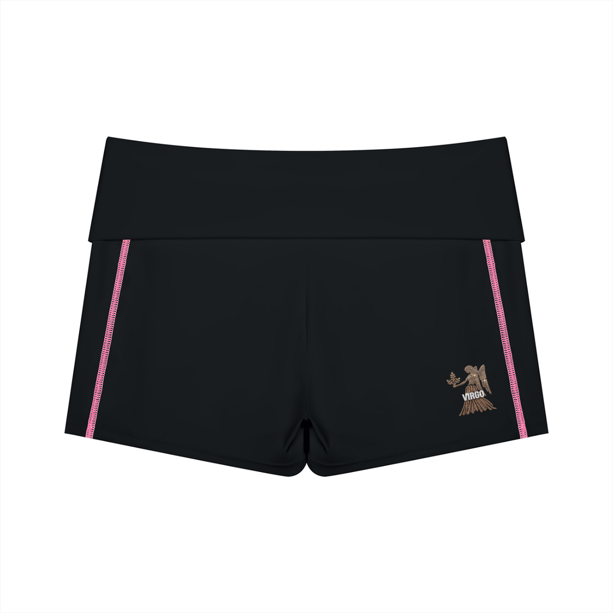 Virgo Women's High Waisted Yoga Biker Shorts