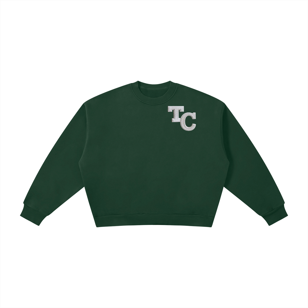 The Crew Boxy Fleece Crewneck Sweatshirt