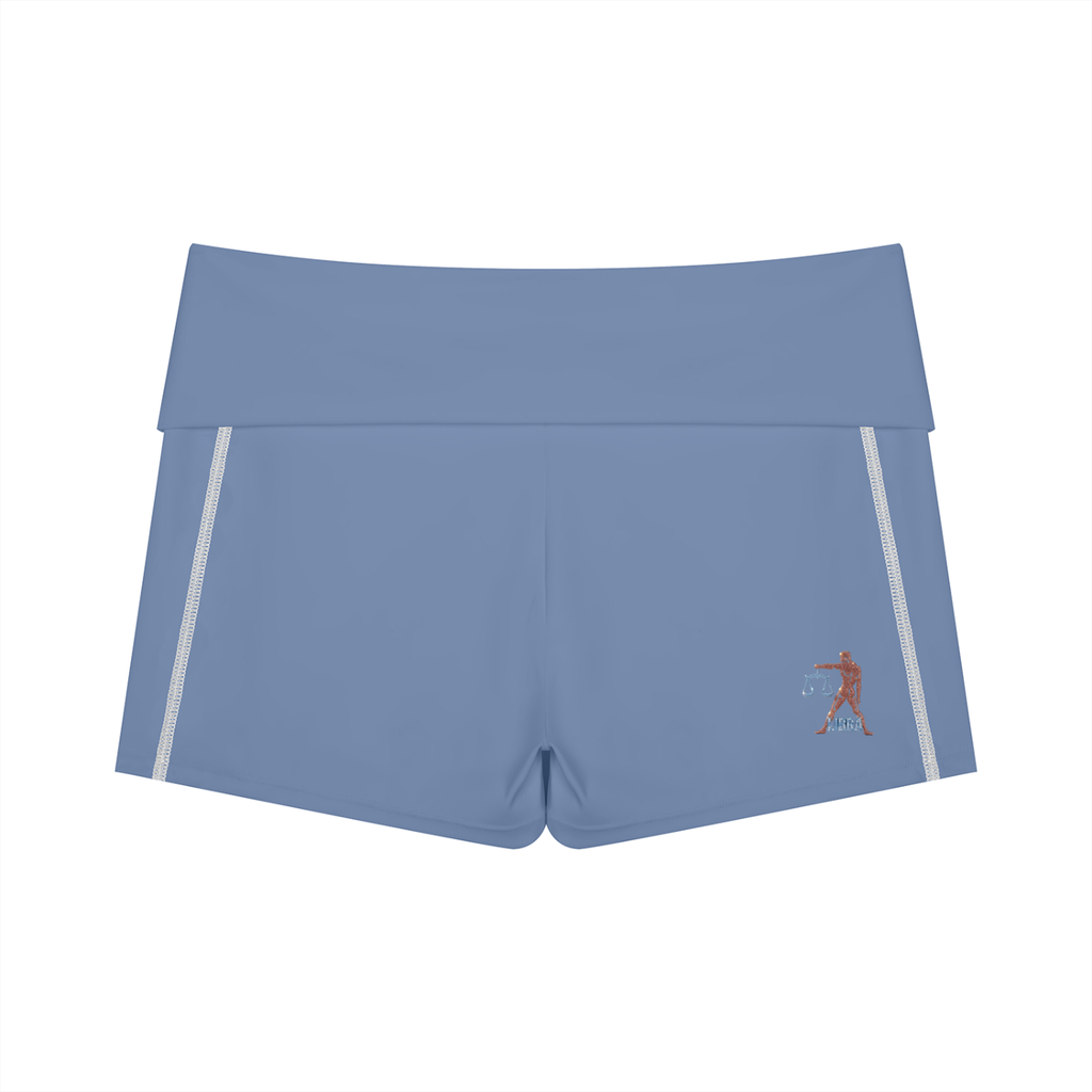 Libra Women's High Waisted Yoga Biker Shorts
