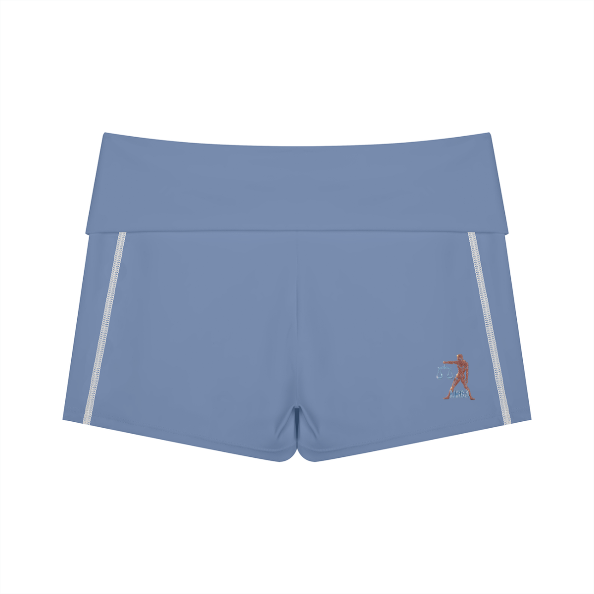 Libra Women's High Waisted Yoga Biker Shorts