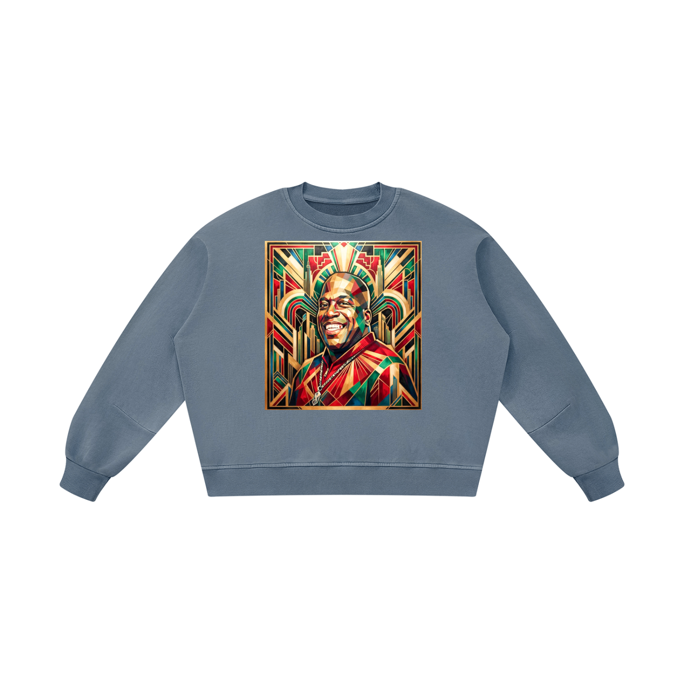 Unisex Boxy Vintage Washed Sweatshirt