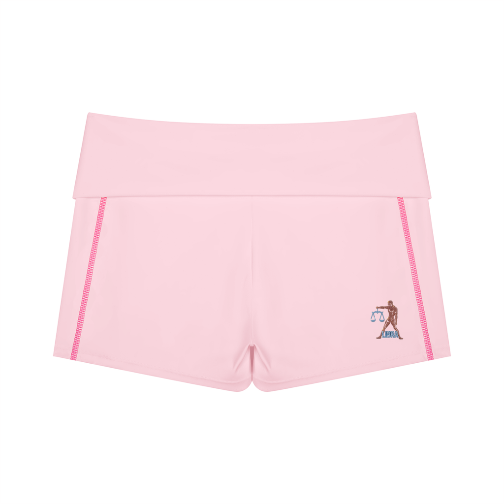 Libra Women's High Waisted Yoga Biker Shorts