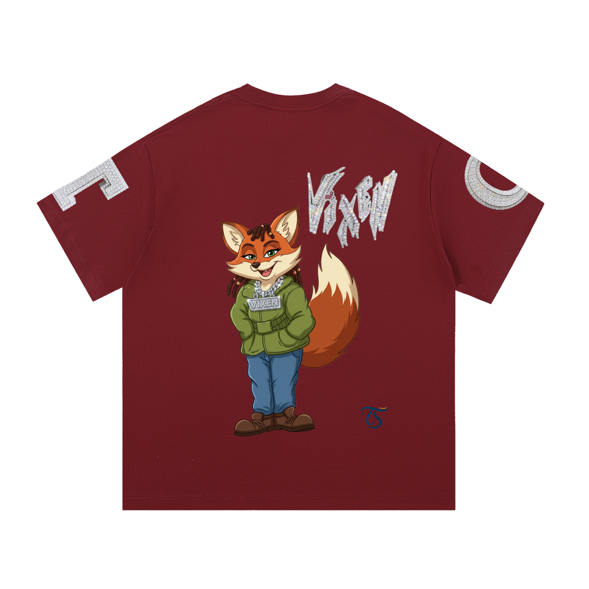 The Crew "VIXEN" Essential Cotton T-Shirt