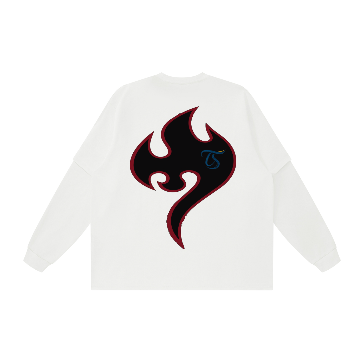Unisex Layered Oversized T-Shirt