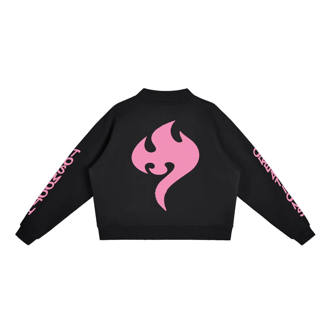 Tosmooth Creations Essential Fleece Mock-Neck Crew Sweatshirt