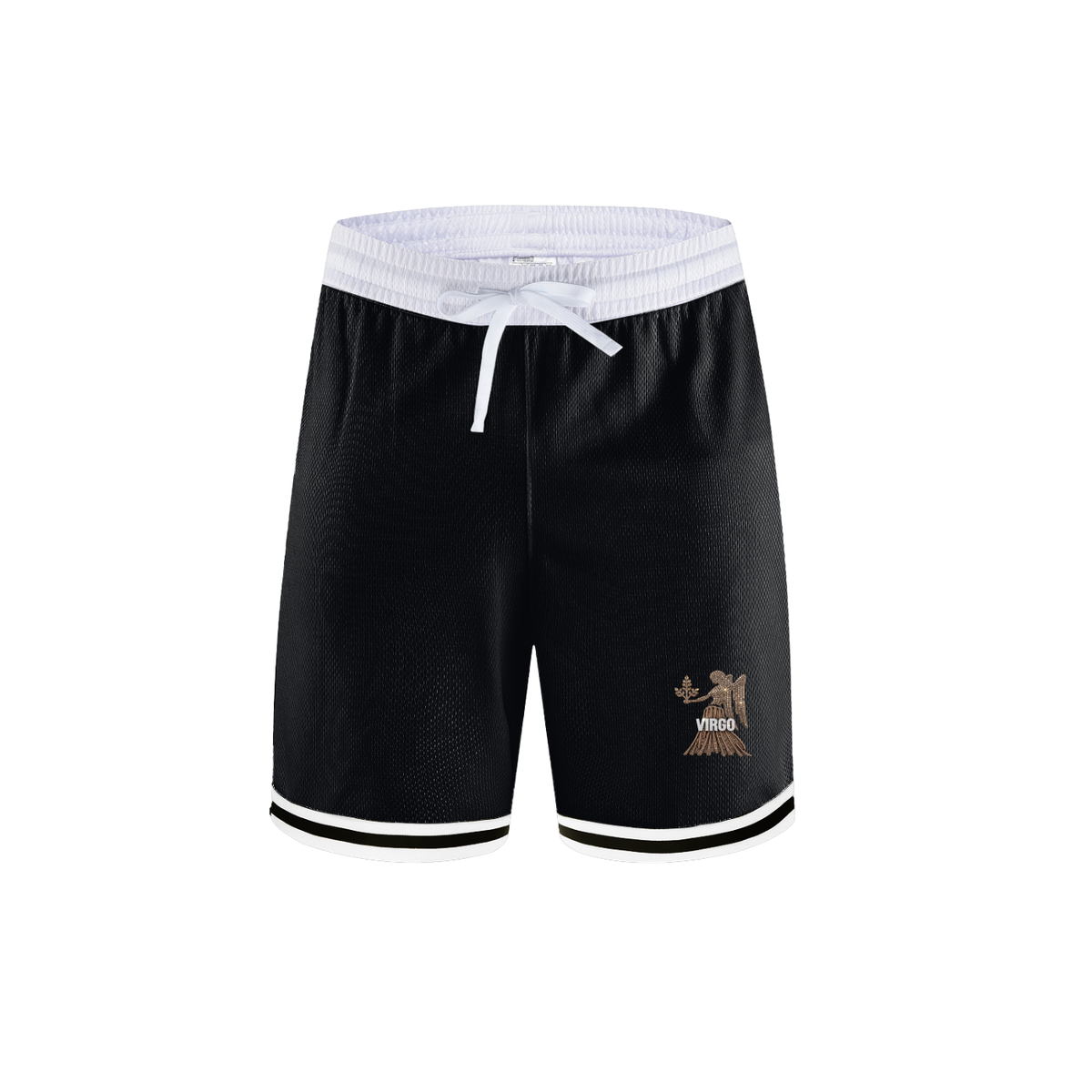 Virgo Classic Stripe Trim Basketball Shorts