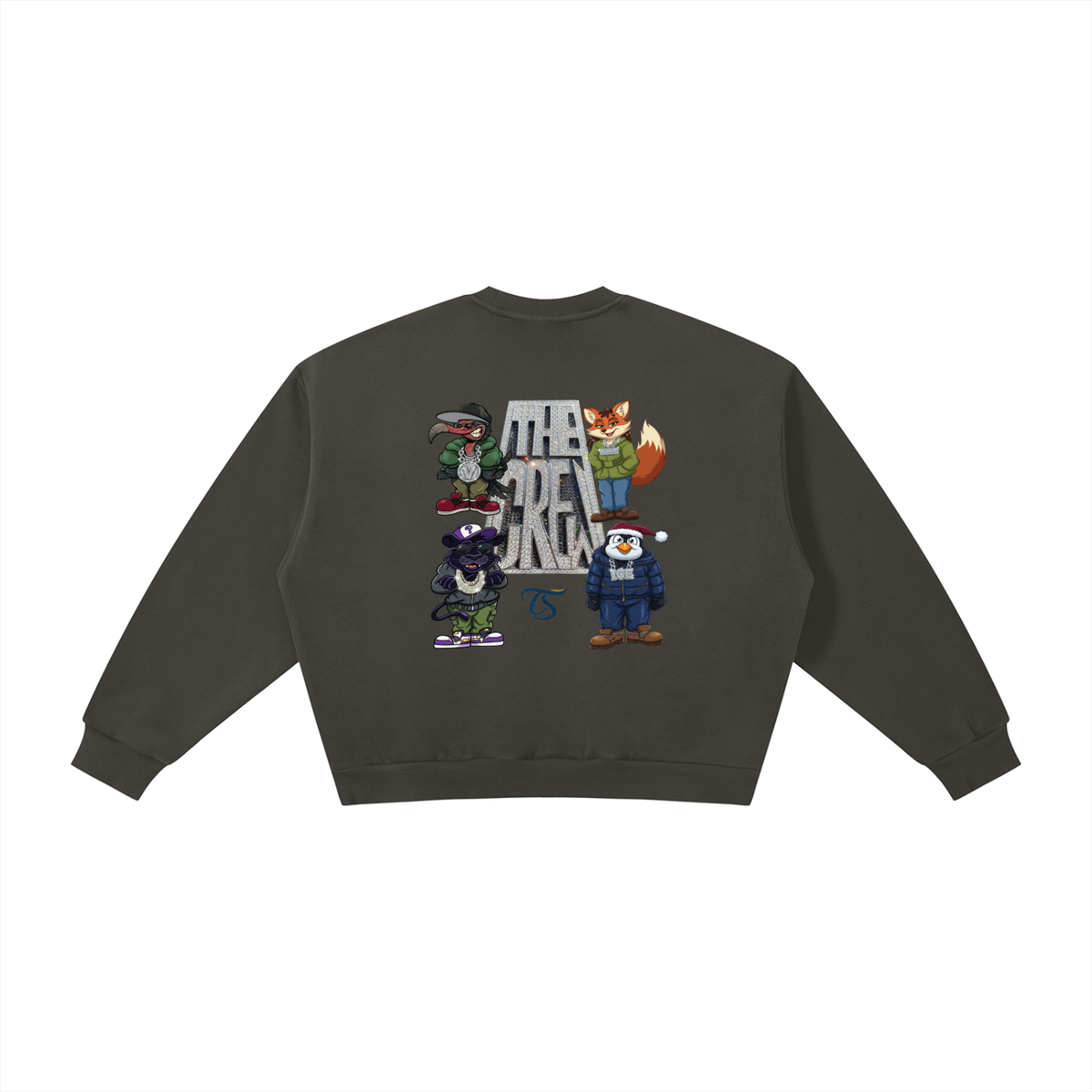 The Crew Boxy Fleece Crewneck Sweatshirt