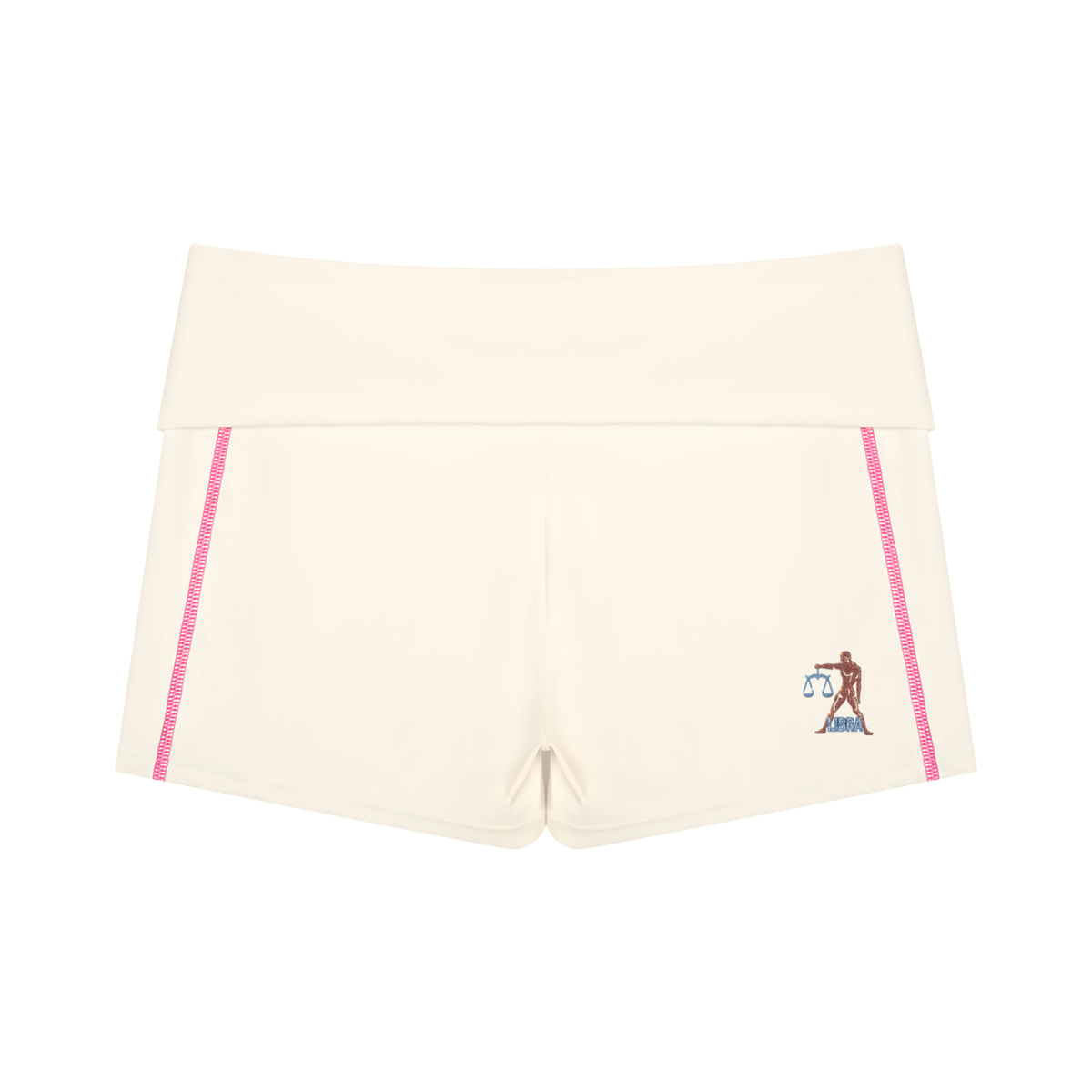 Libra Women's High Waisted Yoga Biker Shorts