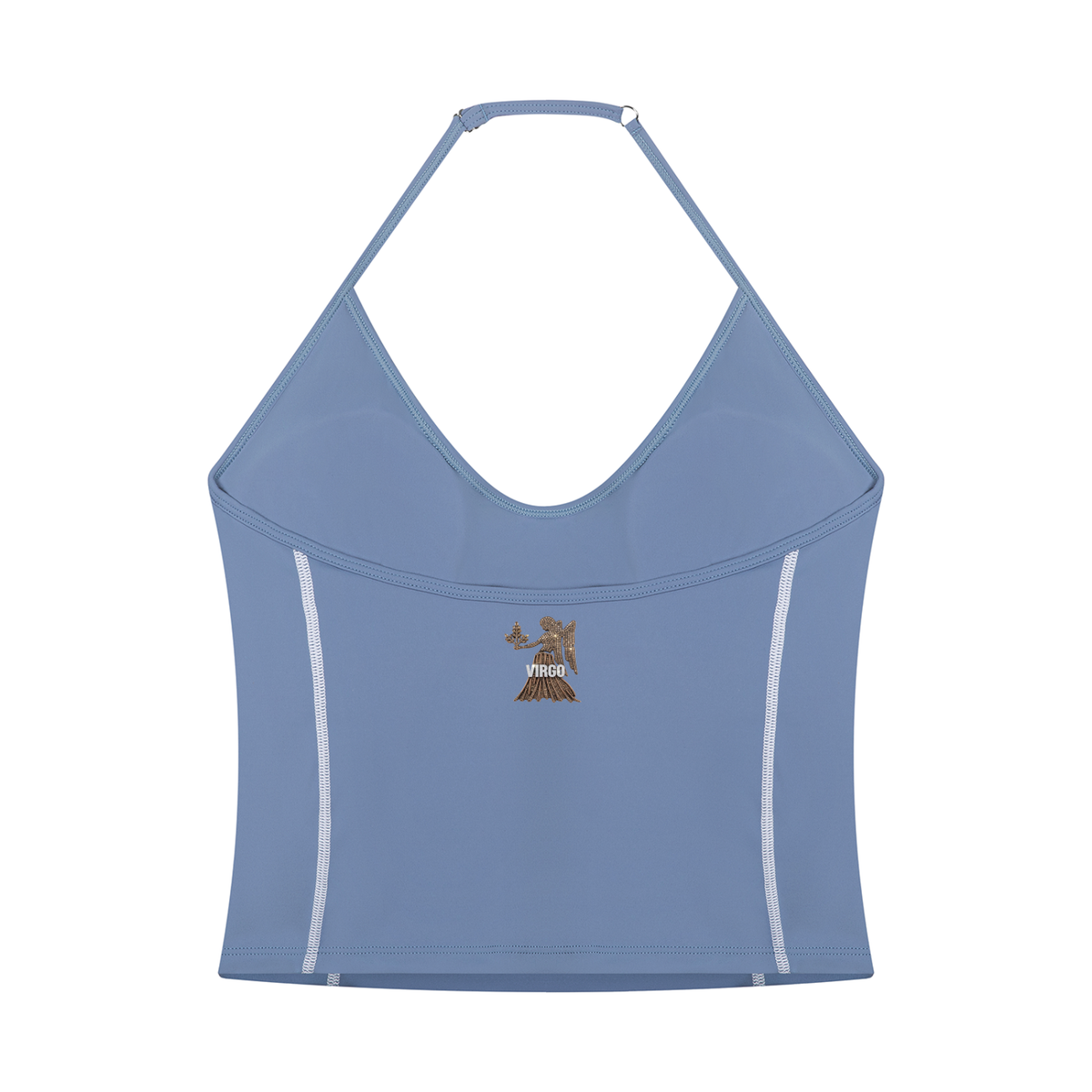 Virgo Women's Halter Neck Yoga Tank Top