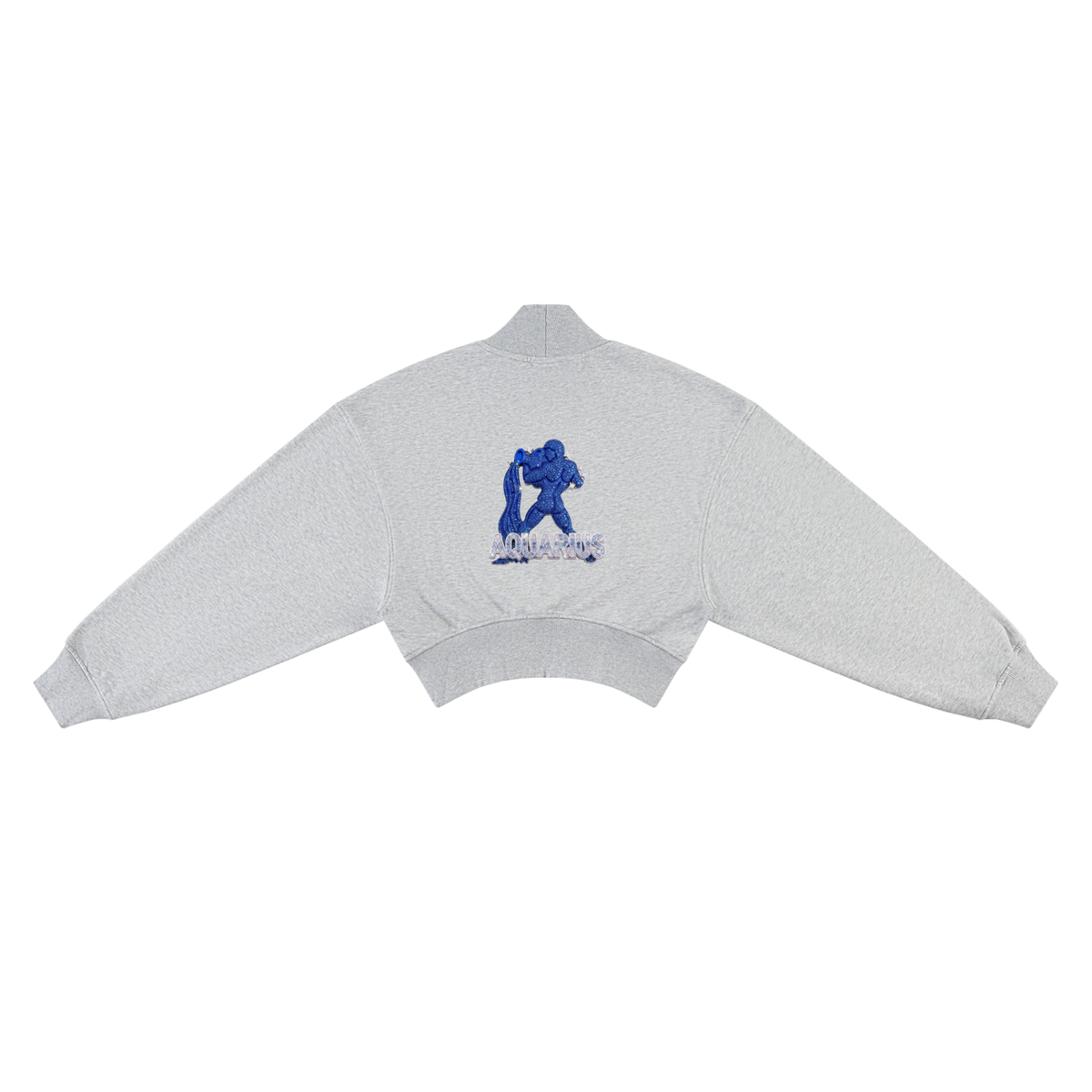 Aquarius Women's Crop Mock Neck Sweatshirt