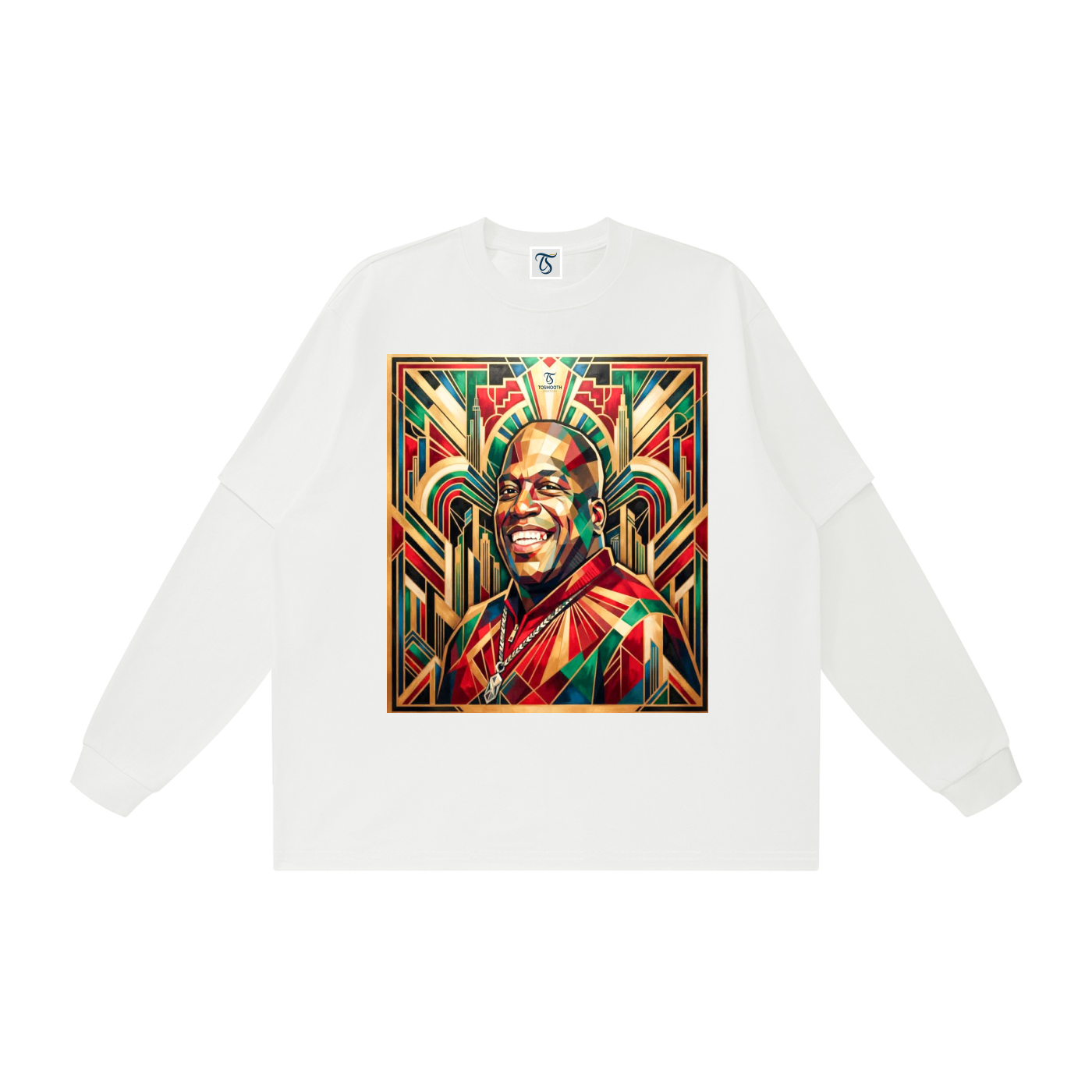 Unisex Layered Oversized T-Shirt