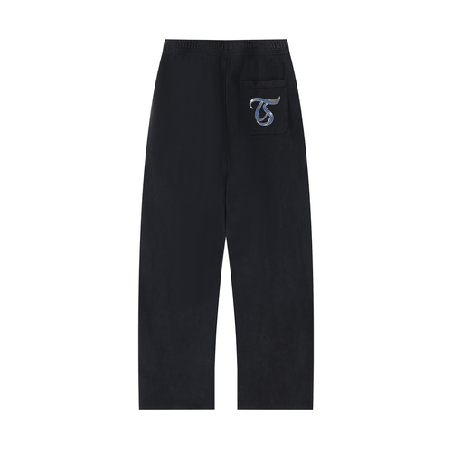 Cancer Unisex Mineral Wash Straight Sweatpants