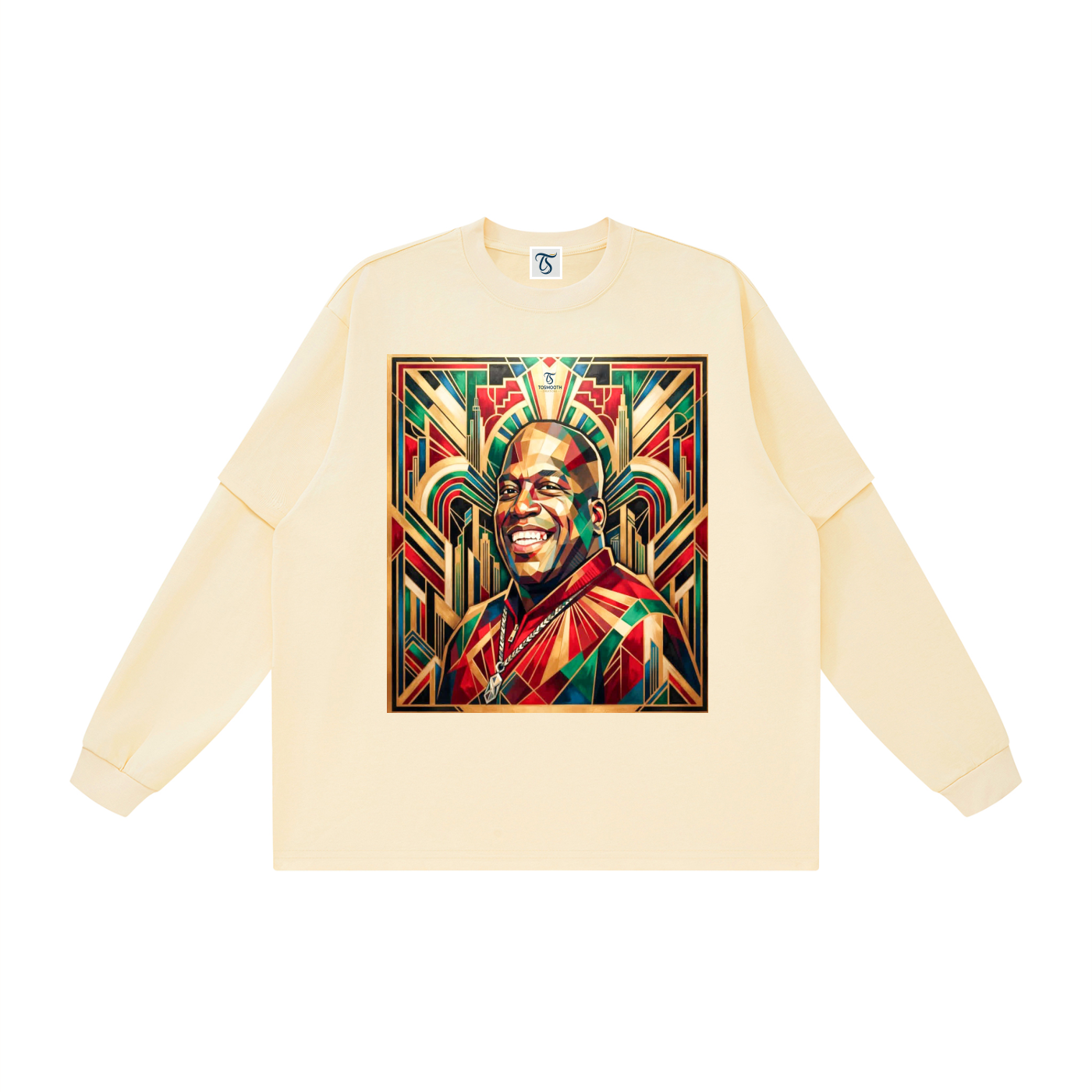 Unisex Layered Oversized T-Shirt