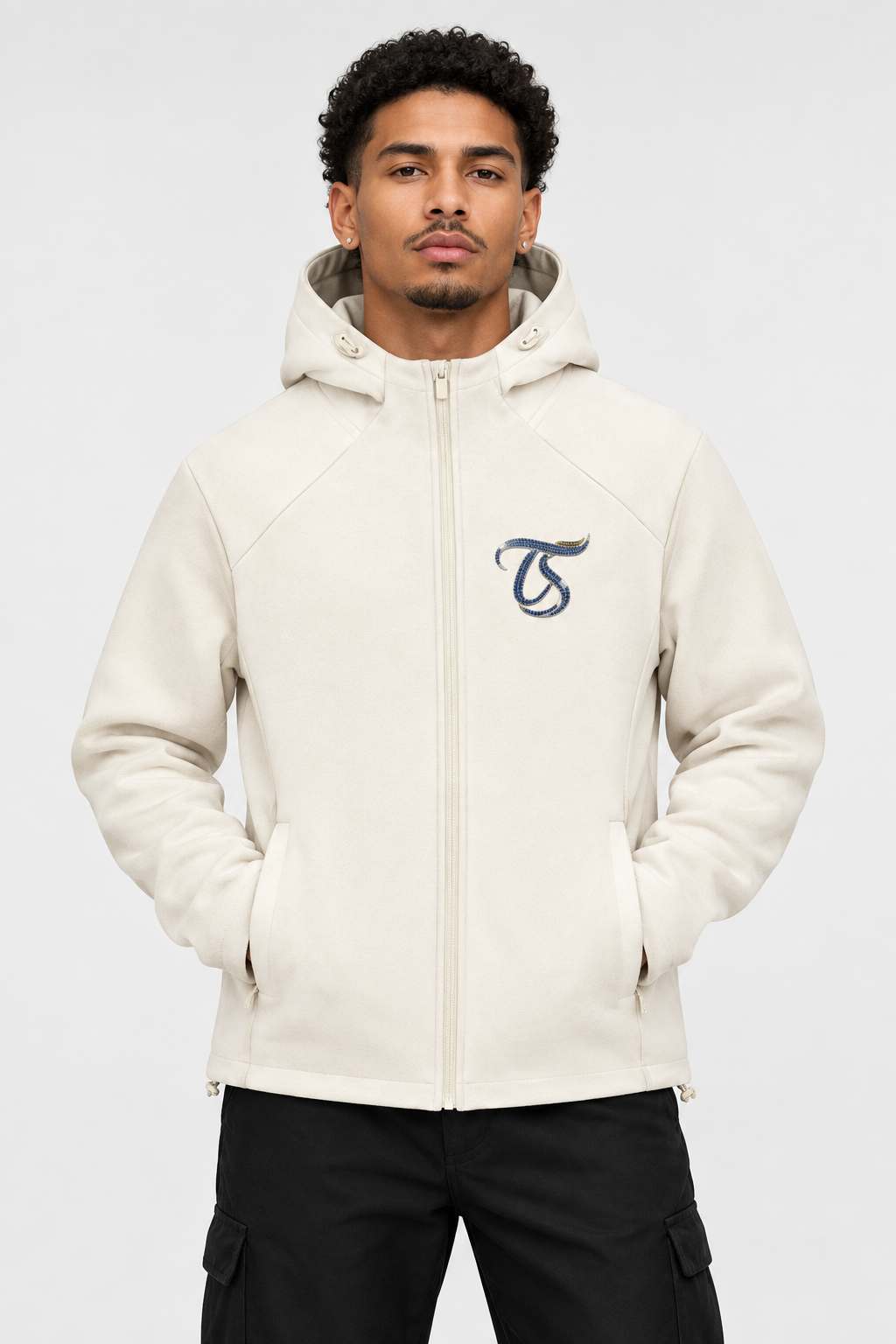 Scorpio Unisex Paneled Full Zip Hoodie