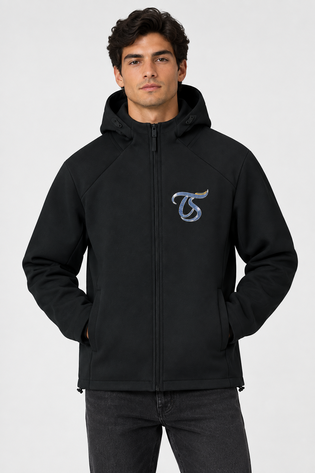 Libra Unisex Paneled Full Zip Hoodie